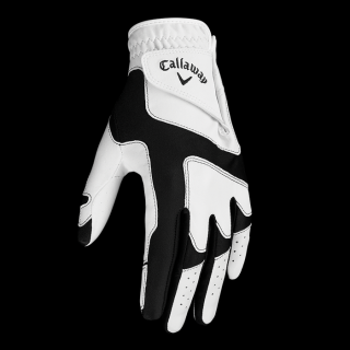 Callaway OPTI FIT pánská golfová rukavice bílo černá