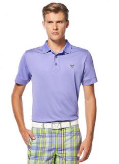 Callaway Solid Stitched pánské golfové tričko fialové M