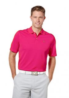 Callaway Stitched Detailed pánské golfové tričko malinové XL