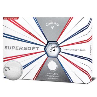 Callaway Supersoft golfové míče bílé 12 ks