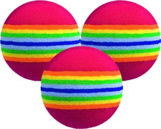 Longridge tréninkové pěnové míčky barevné 6 ks