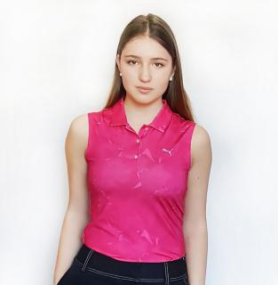 Puma Bloom dámské golfové tričko bez rukávů růžové XS, Růžová