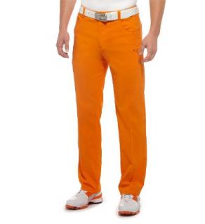 Puma Junior 5 Pocket Pant - juniorské golfové kalhoty oranžové 128