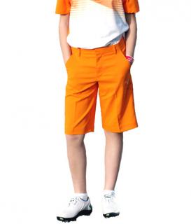 Puma junior golfové kraťasy oranžové 116