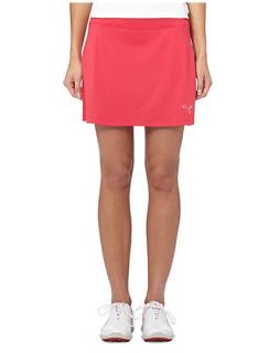 Puma Solid Knit dámská golfová sukně rose red 34