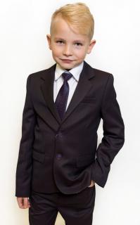 Chlapecký oblek tmavě modrý (chlapecký dětský společenský oblek)