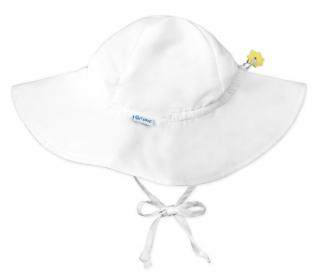 i play – sluneční klobouček s UV ochranou – BÍLÁ velikost: 2T-4T