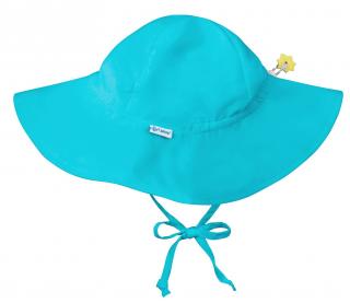i play – sluneční klobouček s UV ochranou – MODRÁ velikost: 0-6m