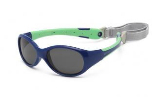 KOOLSUN  sluneční brýle FLEX  Modrá / Zelená , velikost 0+