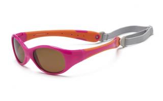 KOOLSUN  sluneční brýle FLEX  Růžová/Oranžová, velikost 3+