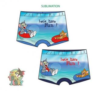 Chlapecké plavky Tom a Jerry - tmavě modré