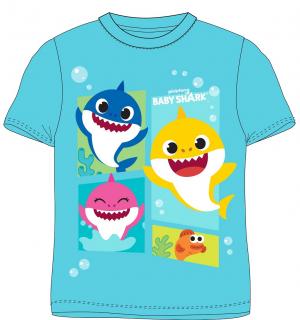 Chlapecké tričko Baby Shark - tyrkysové (TOP CENA!)