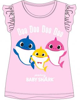 Dívčí tričko Baby Shark Doo - růžové (TOP CENA!)