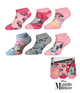 Kotníkové ponožky Minnie - 3-pack (TOP CENA!)