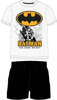 Letní pyžamo BATMAN - šedo-černé