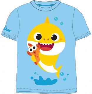 Modré tričko Baby Shark krátký rukáv (TOP CENA!)