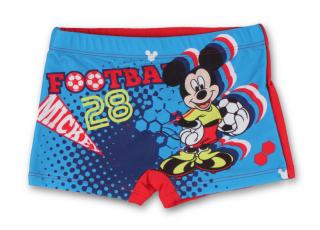 Plavky Mickey Mouse Footbal - červené