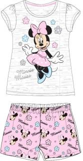 Pyžamo Minnie - šedorůžové