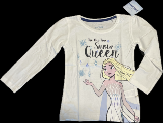 Tričko Frozen - Elsa - bílé - BALENÍ 6 KS (TOP CENA!)