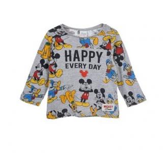 Tričko Mickey Mouse &amp; Friends Baby - šedé