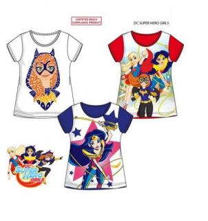 Tričko Superhrdinky (DC Super Hero Girls) - bílé