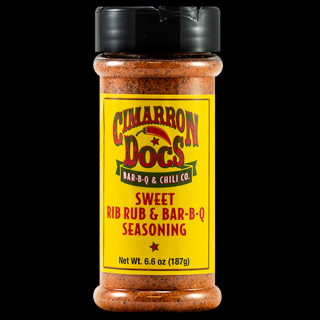 Cimarron Docs Sweet Rib Rub & BBQ Seasoning, 187 g