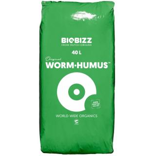 BioBizz Worm Humus (žížalí trus) - 40l Objem: 40 L