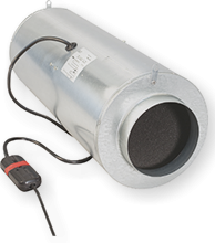 CAN-FAN - ISO-MAX 410 m3/h - ventilátor s tlumičem-příruba 150 mm-3rychlostní