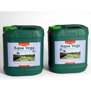 CANNA Aqua Vega A+B - růstové hnojivo Objem: 10+10 L