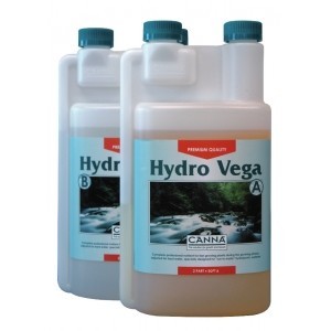 CANNA Hydro Vega A+B (Soft Water) - růstové hnojivo Objem: 1+1 L