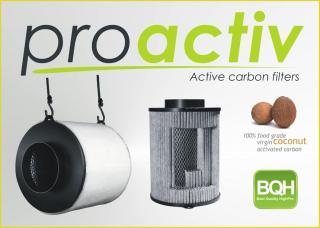 Filtr Pro Activ - 125 příruba - 250 m3/h - lehký, účinný, aktivní karbonový , kokosový