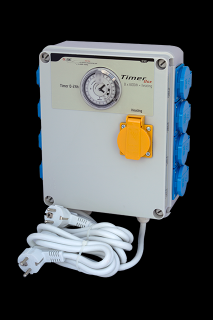 GSE Timer Box II - 8x600W + 1x topení 2000W / 220V - rozvaděč s časovačem