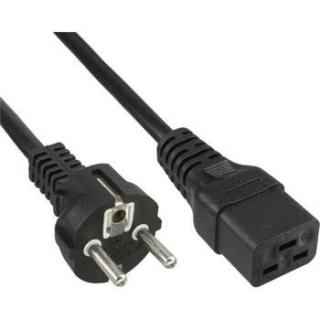 Kabel přívodní - 2m, EU koncovka a IEC konektorem (samice)