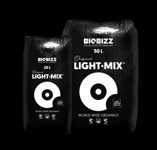 Light mix - BioBizz - substrát Objem: 50 L