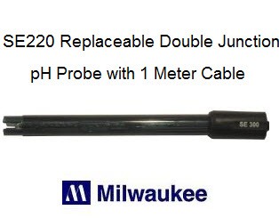 pH sonda SE 220 pro Milwaukee MW 100
