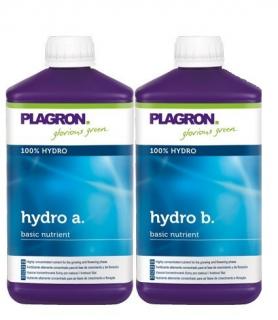 PLAGRON Hydro A+B - základní hnojivo Objem: 1+1 L
