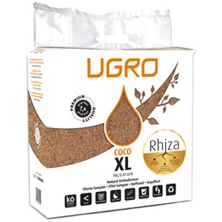 U-Gro coco Rhiza XL - lisovaná kostka s trichodermou - 70 L