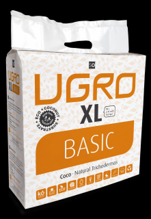 U-Gro XL Basic 70 L - lisovaná kokosová briketa