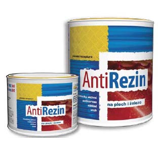 AntiRezin (více variant) (nátěrová hmota 3v1 na kov i rez)