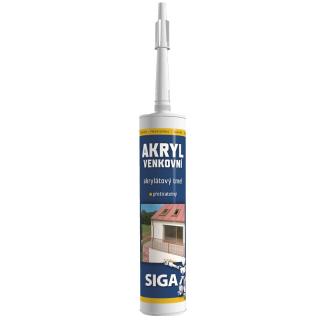 SIGA PRO Venkovní akryl (více velikostí balení a barev) (akrylátový tmel pro použití v exteriéru)