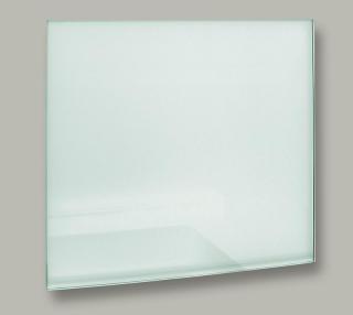 Sálavý skleněný panel GR 500 bílý