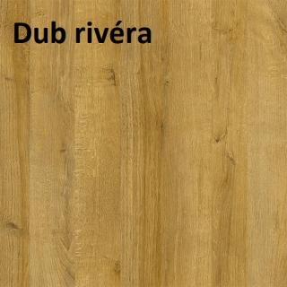 Dveře STANDARD INVEST 10 DUB RIVIERA orientace: Levá, šířka křídla: 80cm