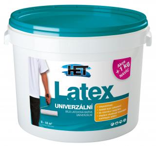 HET LATEX UNIVERZÁLNÍ bílý - 5 + 1 kg