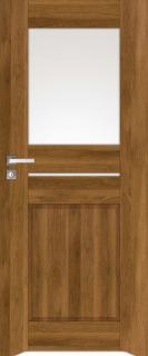 Interiérové dveře DINO 1 - Dub polský 3D orientace: Levá, šířka křídla: 70cm
