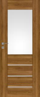Interiérové dveře PREMIUM 2 - Dub Polský 3D orientace: Pravá, šířka křídla: 70cm