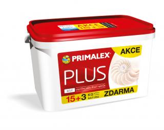 PRIMALEX Plus - AKCE (15+3)+ 1 litr univerzální penetrace zdarma