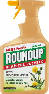 Roundup FAST / bez glyfosátu - 1l rozprašovač