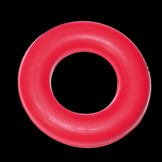 Posilovač prstů kroužek červený