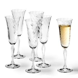 AKCE -40% Sklenice na champagne, sekt víno 185ml VOLTERRA Leonardo