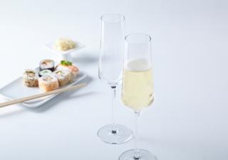 AKCE -45 % Sklenice na champagne, sekt 280ml PUCCINI Leonardo